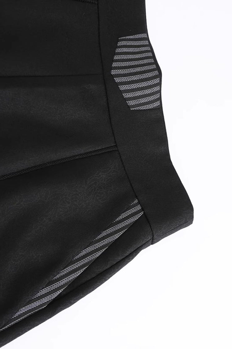 Black Eternal Dawn Retro Elegant Handsome Neutral Prince Gothic Ouji Shorts