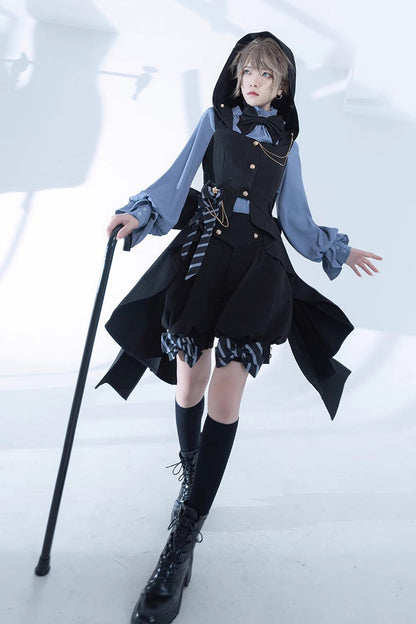 Black Narrative Maxim Ouji Fashion Gothic Lolita Shorts