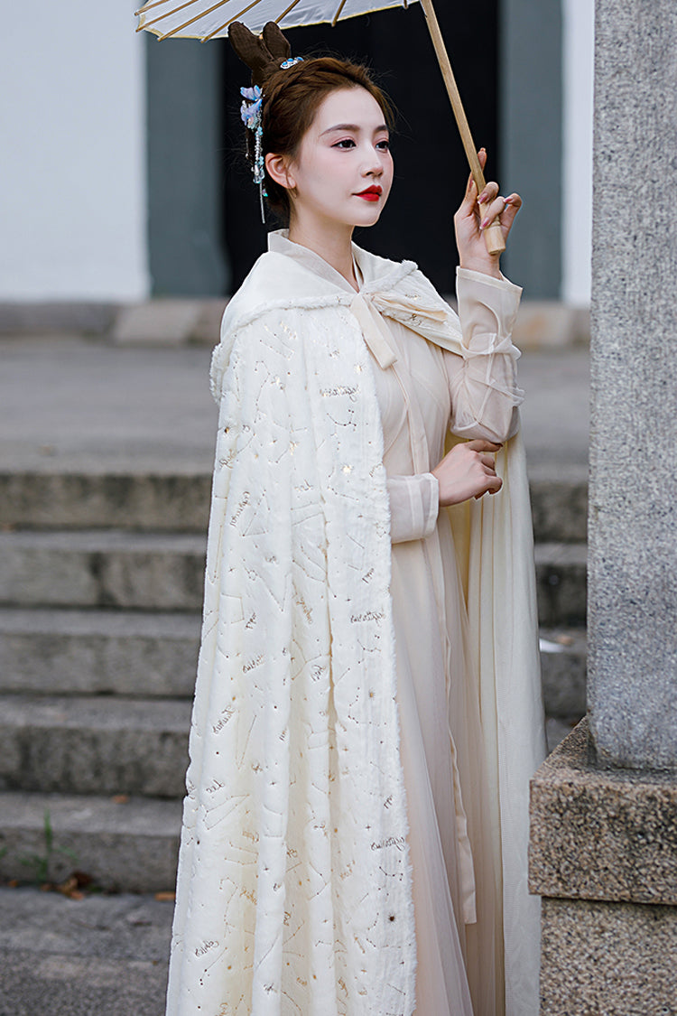 Beige New Fairy Sweet Hanfu Dress