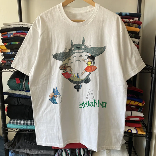 My Neighbor Totoro Washed White Tee