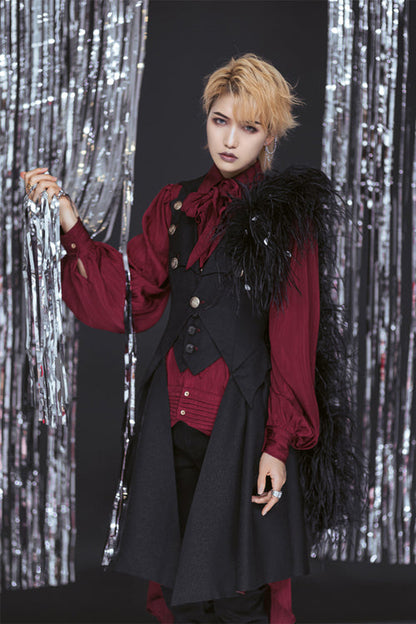 Black Immortal Thorn A Light In The Dark Ouji Lolita Vest