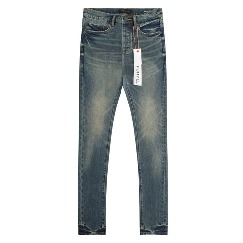 Coated Dark Tempest Denim