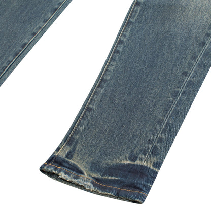 Coated Dark Tempest Denim
