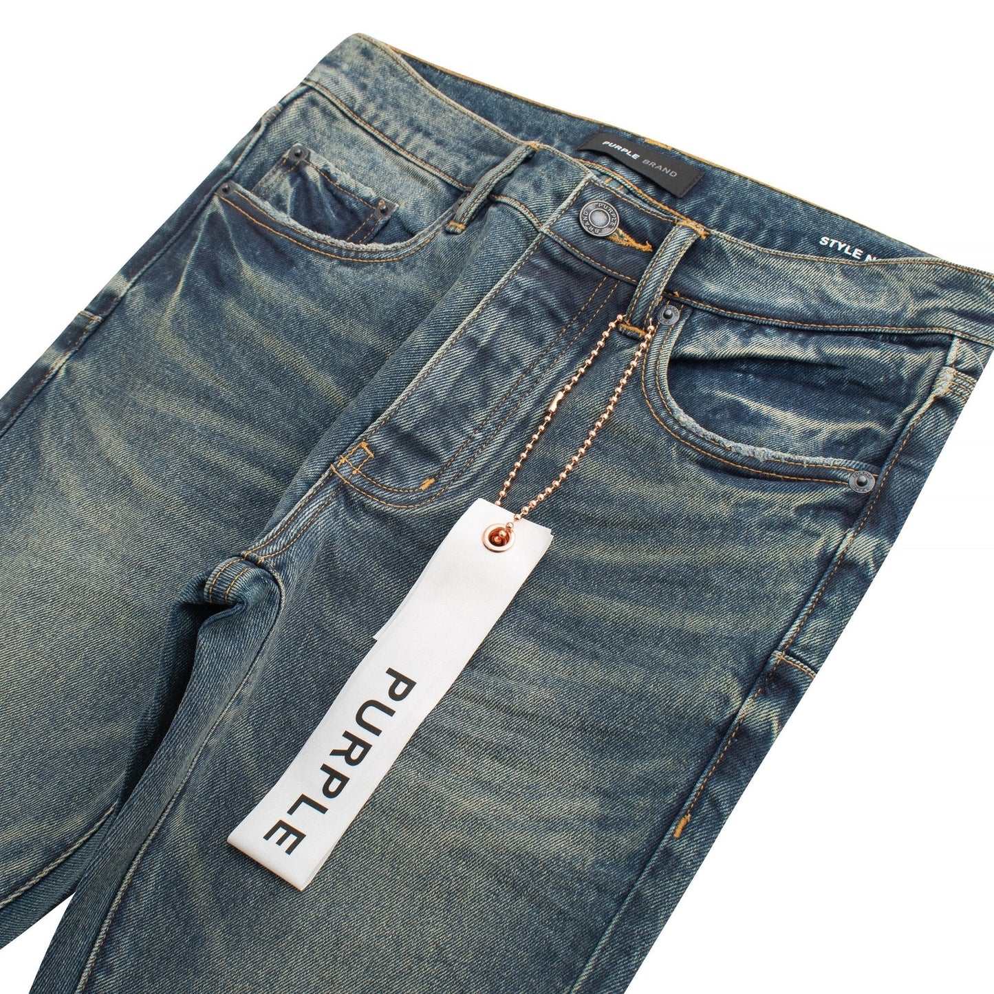 Coated Dark Tempest Denim