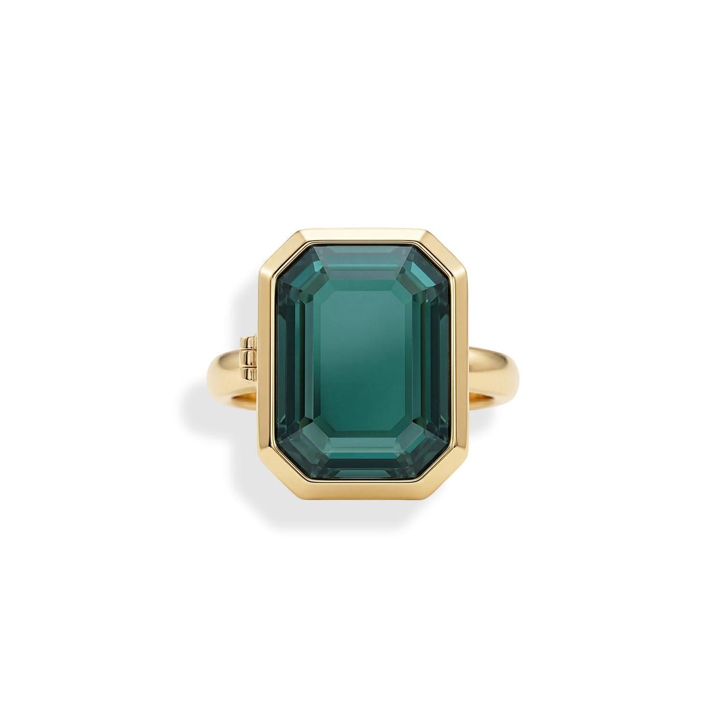 Personalized Cocktail Locket Ring