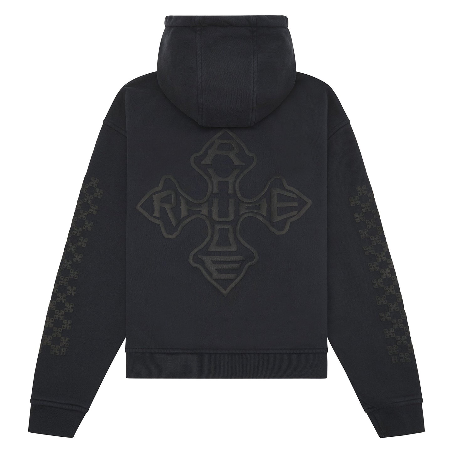 Cross Logo Hoodie | Vintage Black