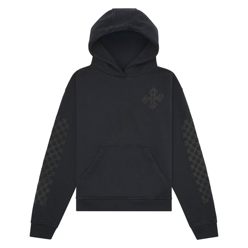 Cross Logo Hoodie | Vintage Black