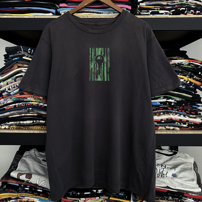 2003 The Matrix Reloaded Promo Washed Black Tee