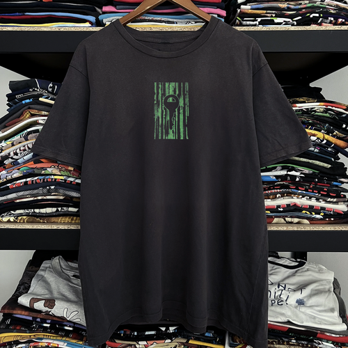 2003 The Matrix Reloaded Promo Washed Black Tee