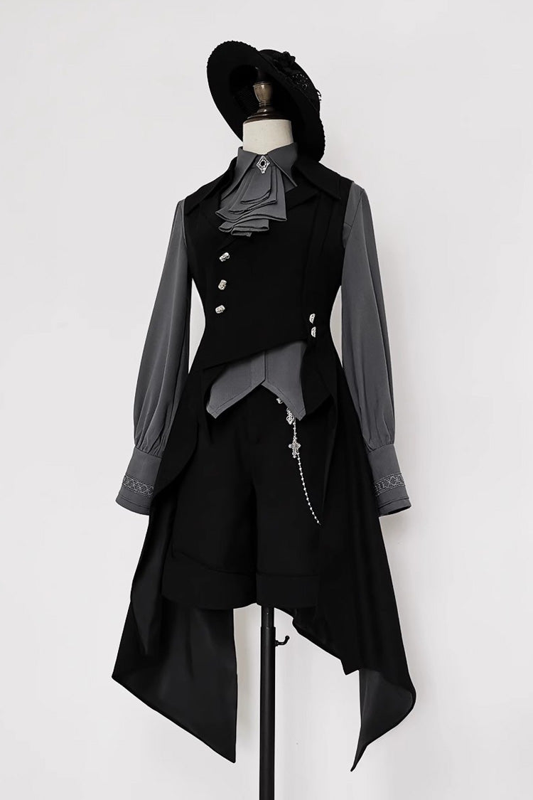 Black Princess Chronicles Burn To Ash Female Ouji Lolita Long Vest