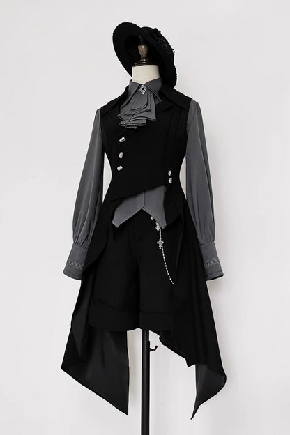 Black Princess Chronicles Burn To Ash Female Ouji Lolita Long Vest