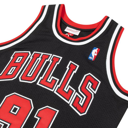 Dennis Rodman 1997 Auth Chicago Bulls Jersey | Black