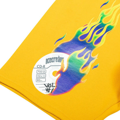 Disc Sweatshorts | Golden Yellow