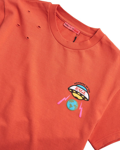 Distressed Tee | Infrared