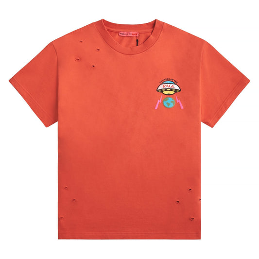 Distressed Tee | Infrared