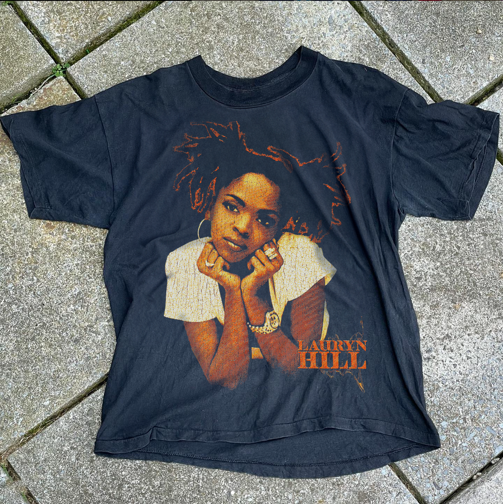 Lauryn Hill - Miseducation Tour 1999 - Washed Black T-Shirt
