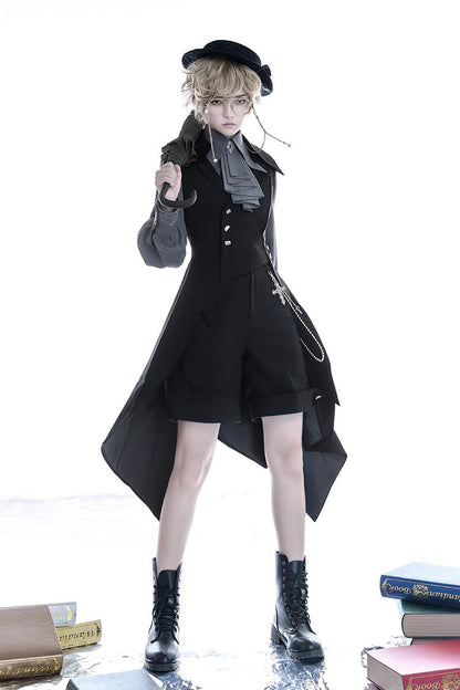 Black Princess Chronicles Burn To Ash Female Ouji Lolita Long Vest