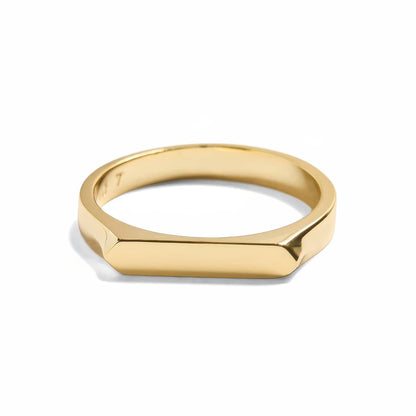 Engravable Bar Ring