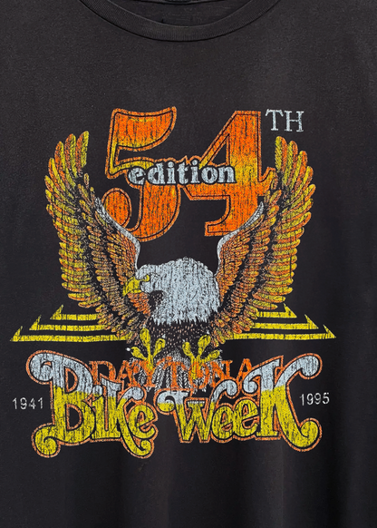 Eagle Bike Week Washed Black Tee