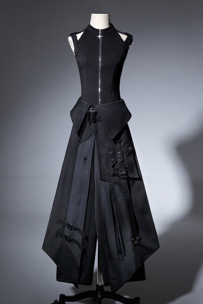 Black  [Nightblade] Ouji Gothic Vintage Prince Cool Lolita Pants (Pants Only)