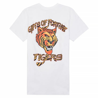 Fighting Tiger Tee | White
