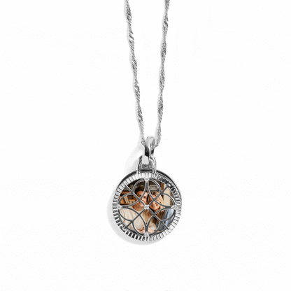Personalized Filagree Photo Necklace