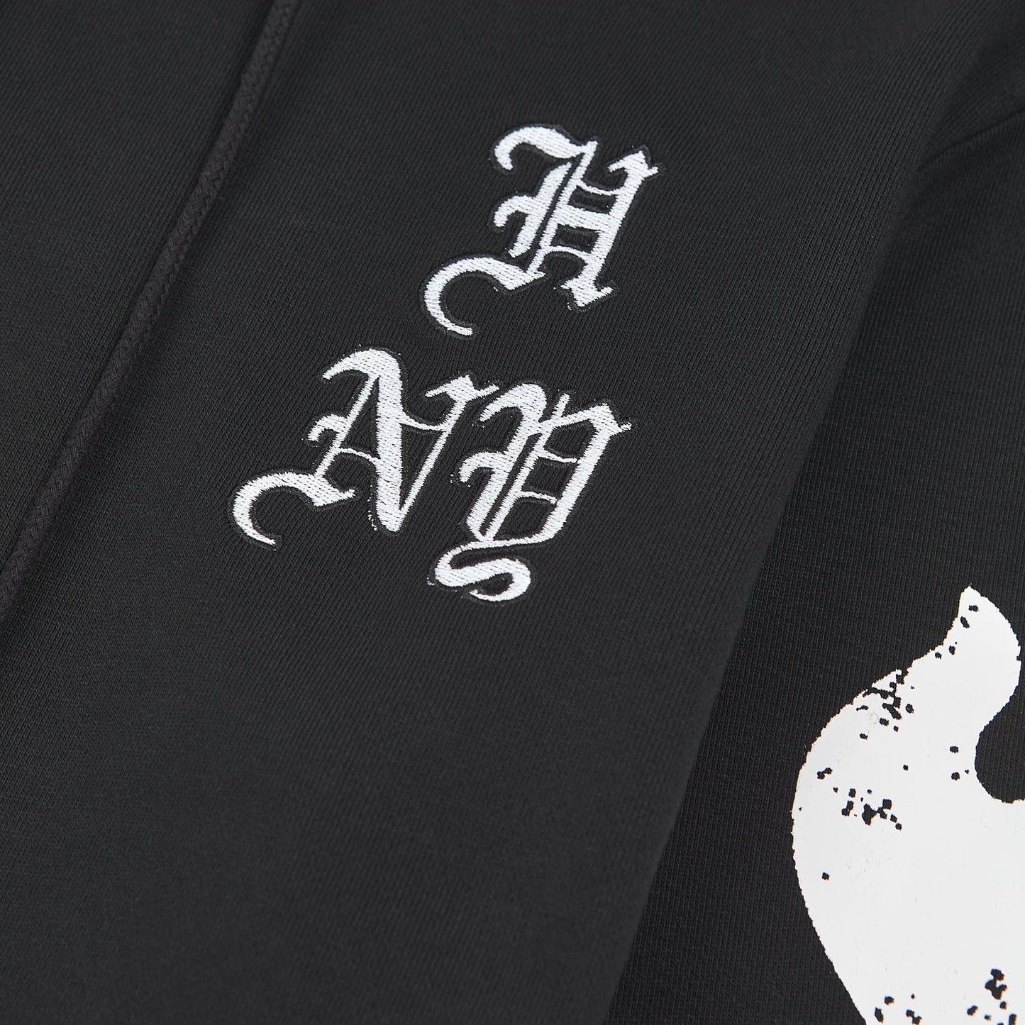 Flames Hoodie | Black