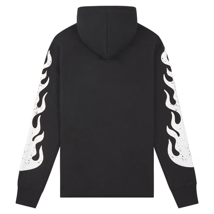 Flames Hoodie | Black