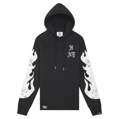 Flames Hoodie | Black