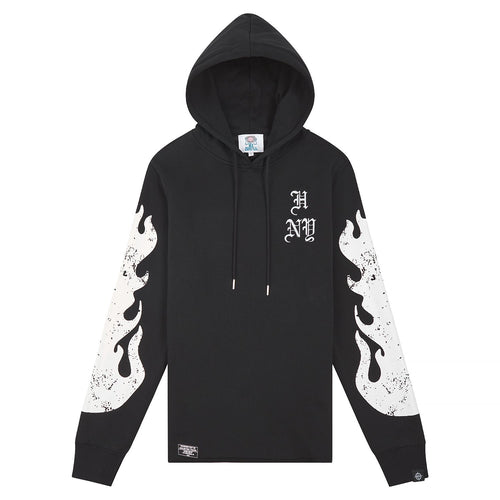 Flames Hoodie | Black