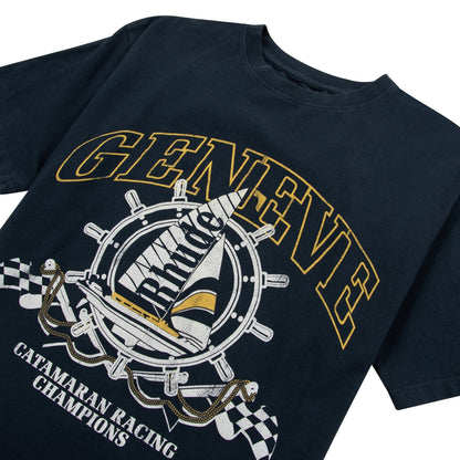 Geneve Catamaran Tee | Vintage Black