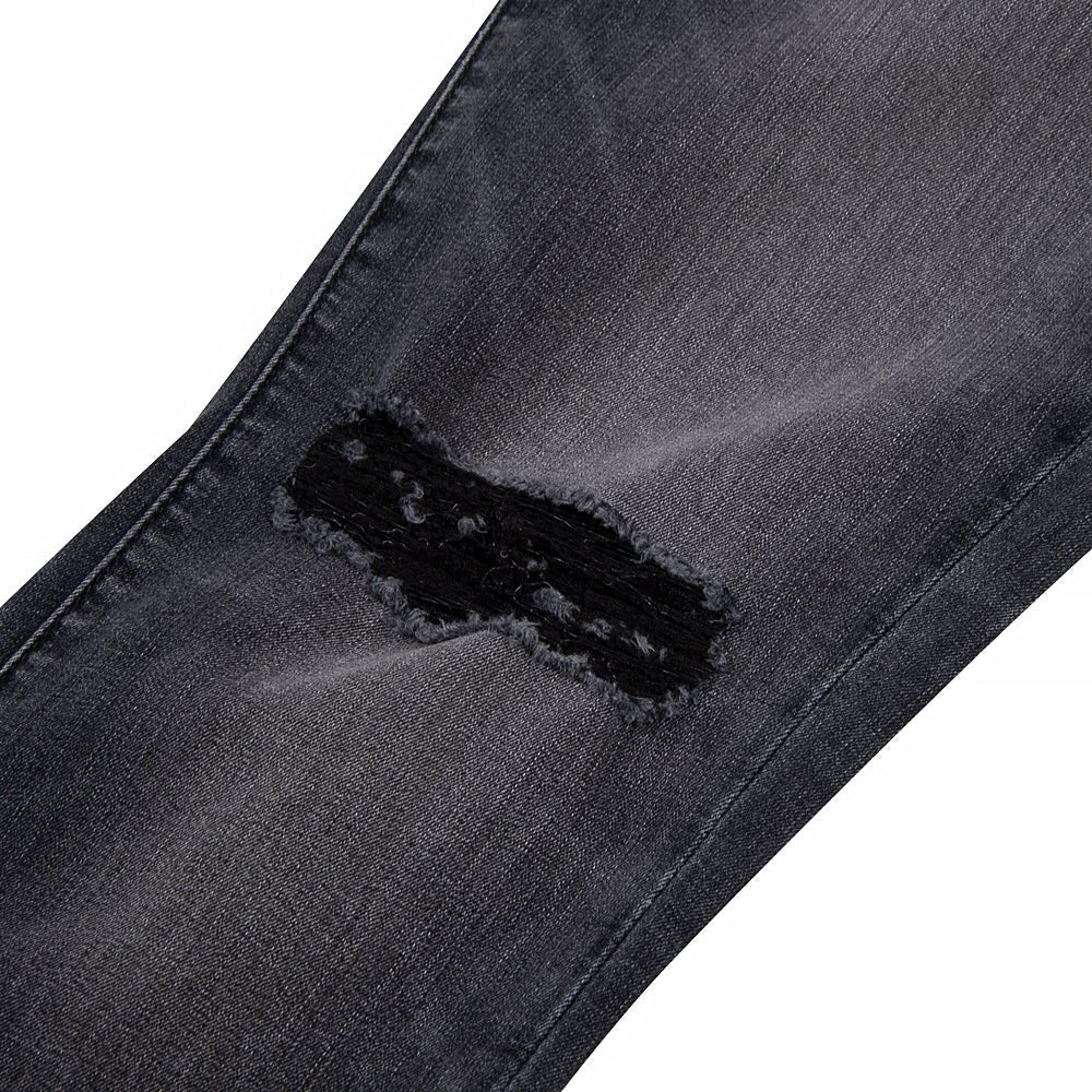 Greyson Distressed Oxford Denim