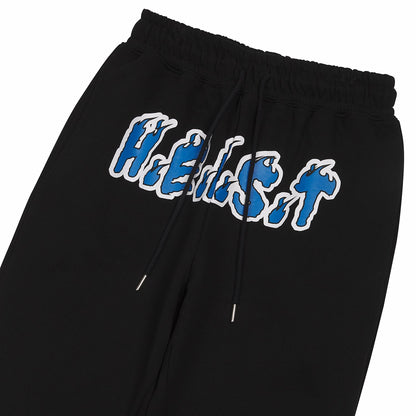 H.E.I.S.T. Flare Sweatpant | Black/Blue