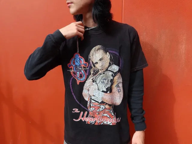 Hbk Wrestlemania XII - 1996 Vintage Washed Black T-Shirt