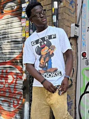 Garf Brooks Washed White Tee