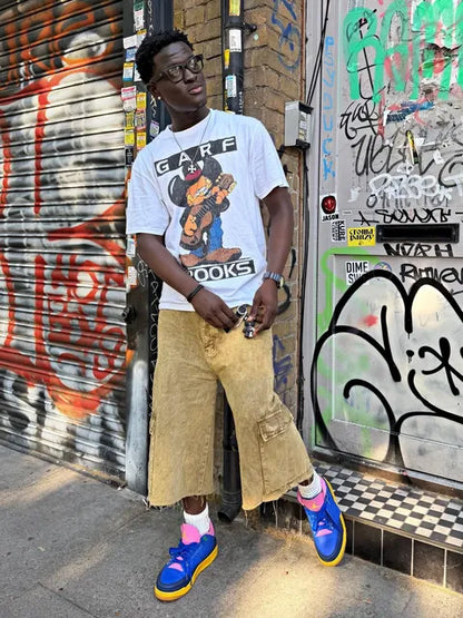 Garf Brooks Washed White Tee