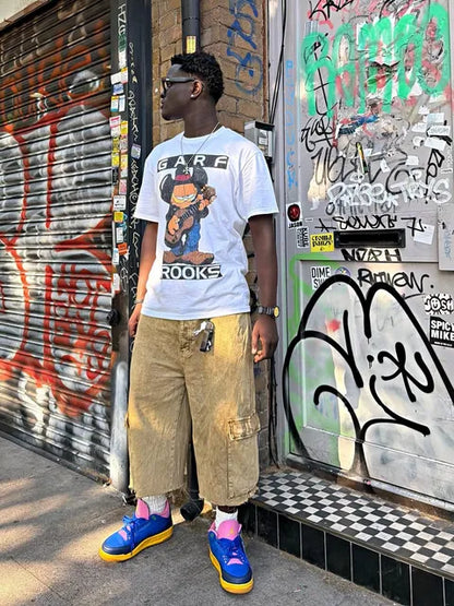 Garf Brooks Washed White Tee