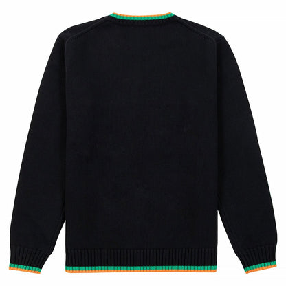 Intarsia Sweater | Cactus et Orange