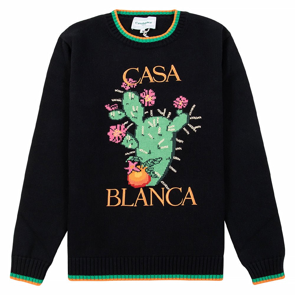 Intarsia Sweater | Cactus et Orange