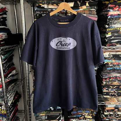 Rare Radiohead Creep Washed Navy Tee