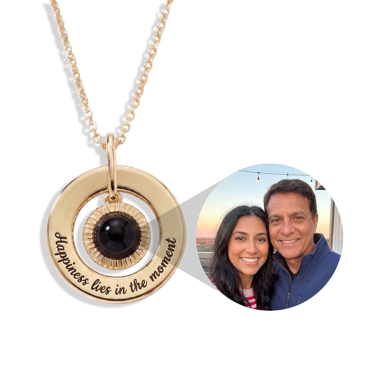 Personalized Kinetic Keepsake Necklace