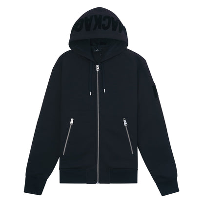 Krys Full-Zip Hoodie | Black