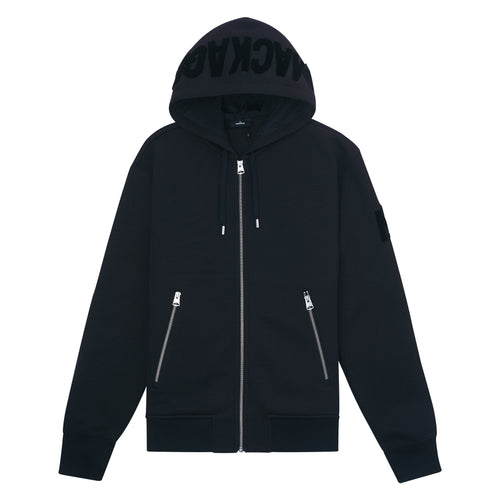 Krys Full-Zip Hoodie | Black