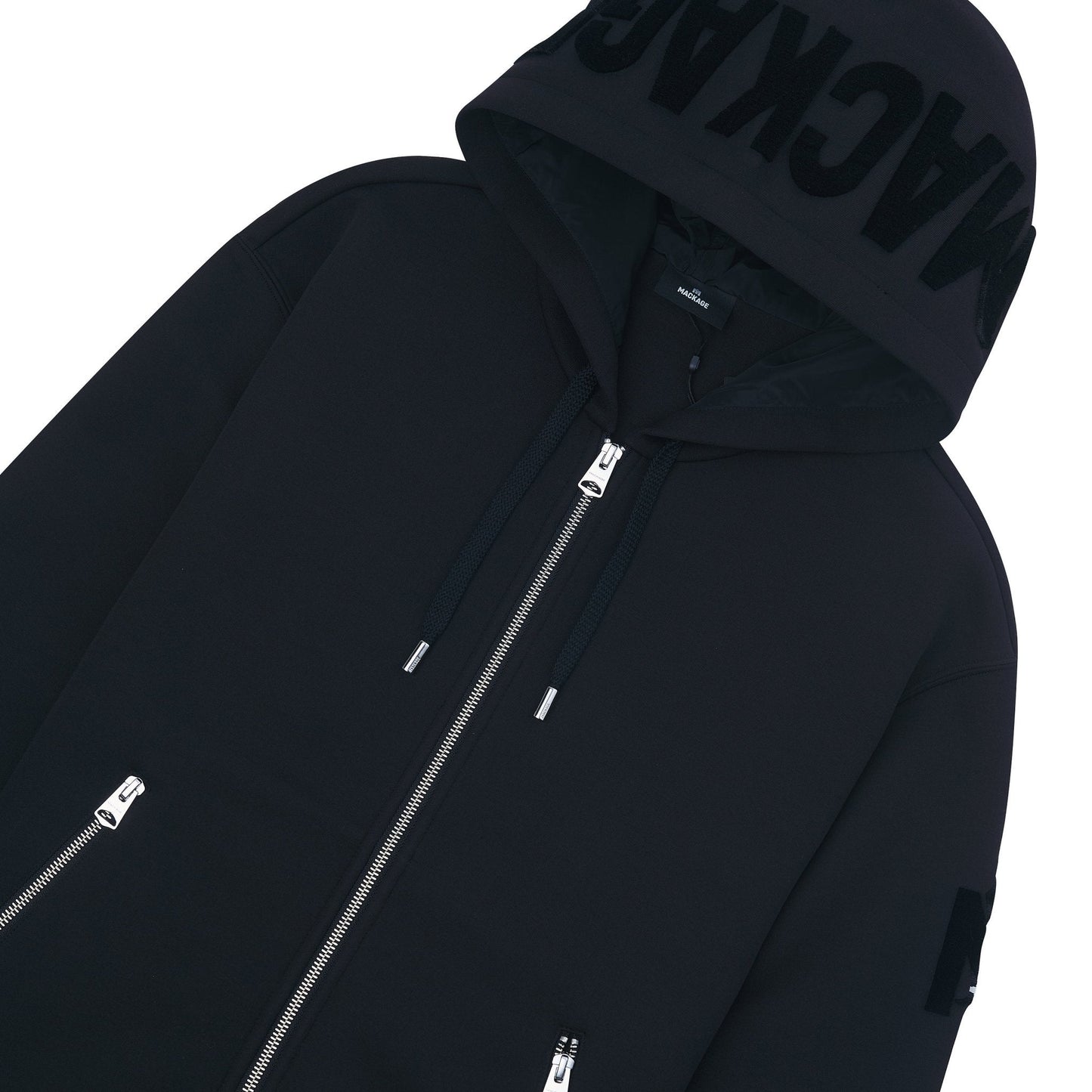 Krys Full-Zip Hoodie | Black