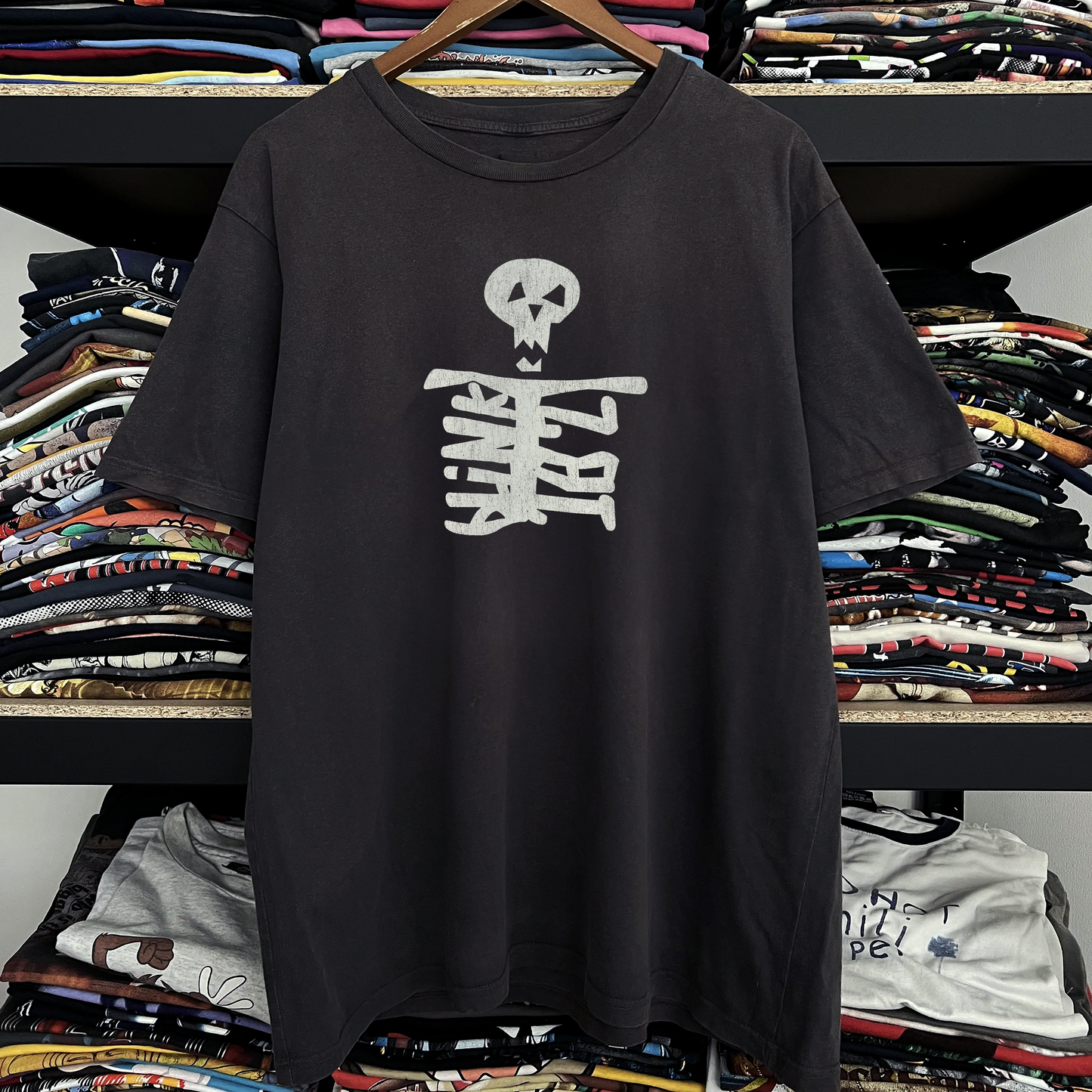 2004 Blink 182 Take Off Your Pants And Jacket Tour Washed Black Tee