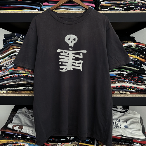2004 Blink 182 Take Off Your Pants And Jacket Tour Washed Black Tee