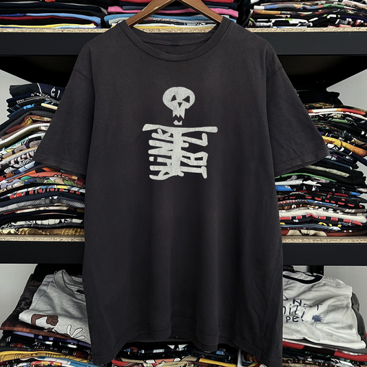 2004 Blink 182 Take Off Your Pants And Jacket Tour Washed Black Tee