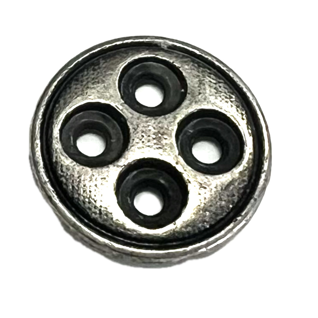 Layered Holes-silver