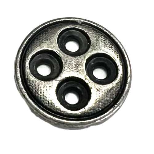 Layered Holes-silver
