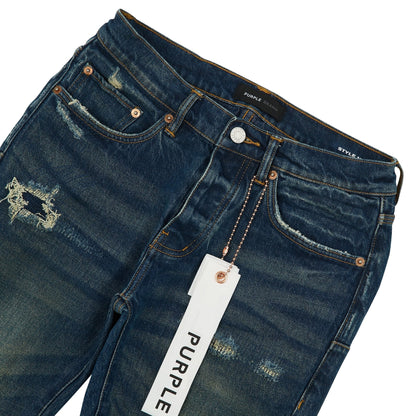 Light Destroy Indigo Denim